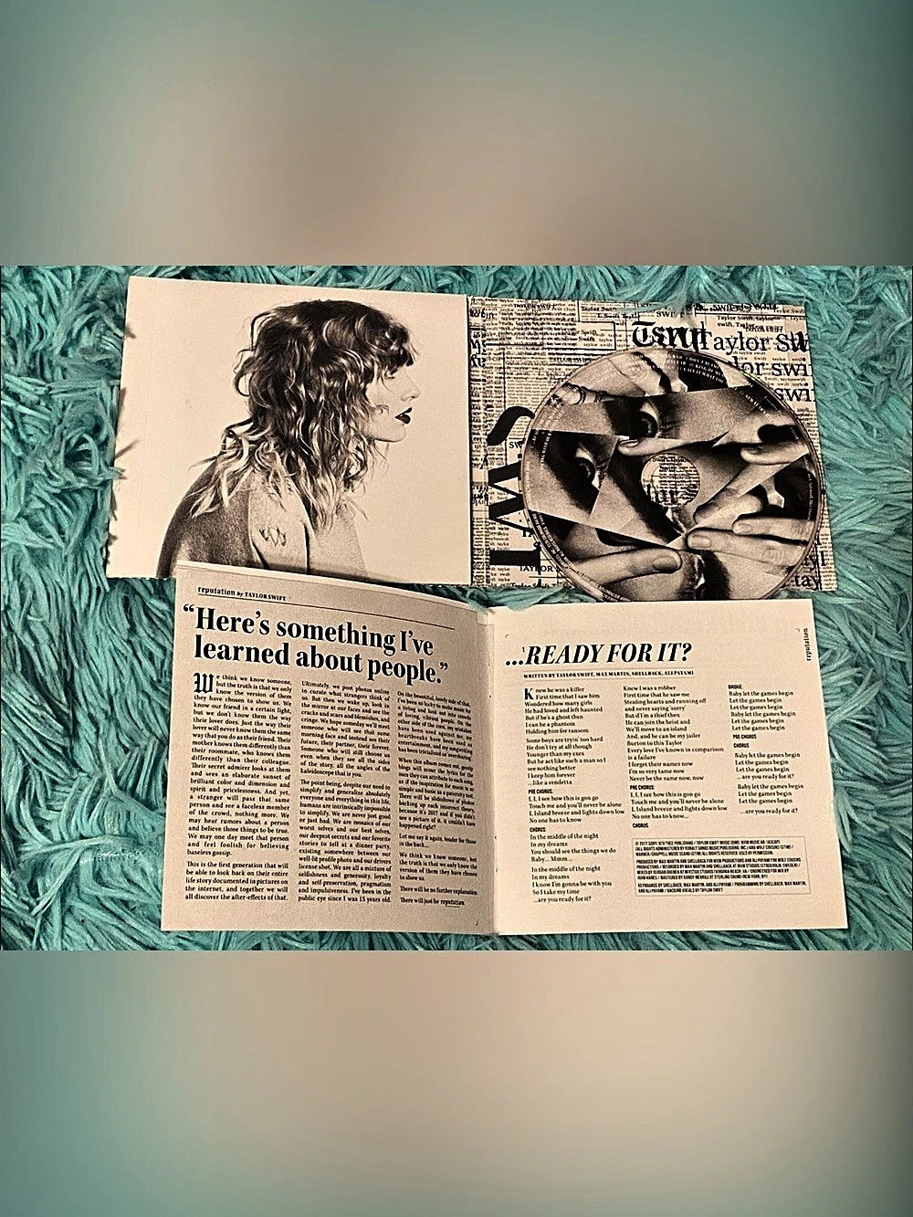Taylor Swift Reputation Audio CD, Paper Case - Picture 7 of 7